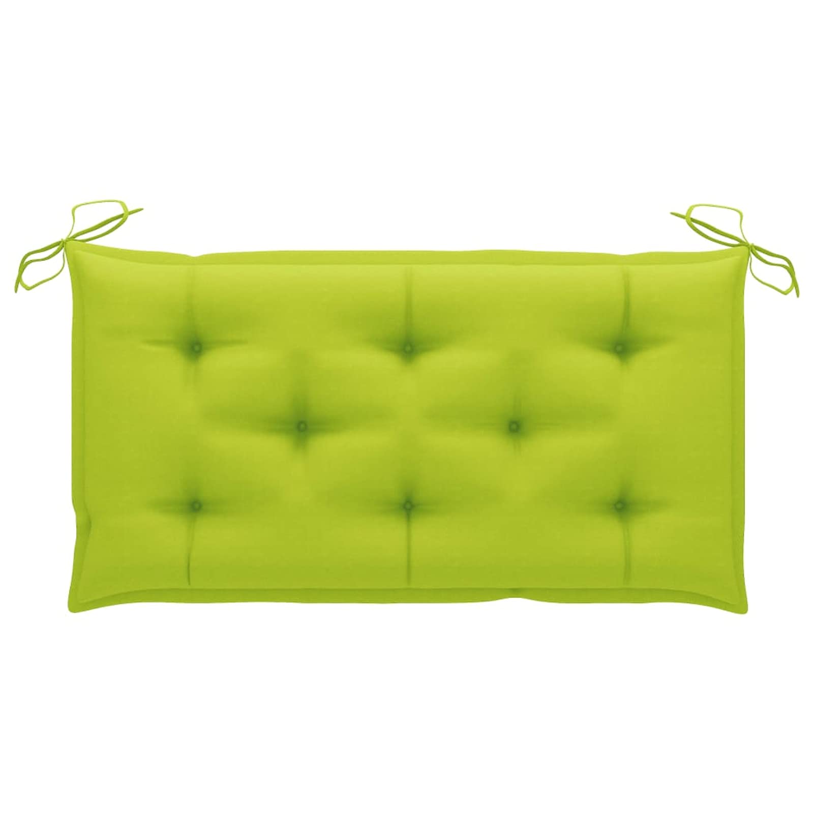 Tidyard Swing Chair Cushion - 39.4x19.7 Inch Outdoor Garden Hammock Seat & Back Cushion - Waterproof Fabric, Soft Comfort for Patio, Porch, Deck - Bright Green (100x50cm) - Perfect for Relaxing, Reading & Sunbathing