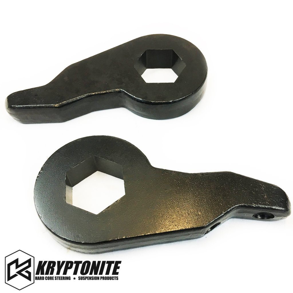 Kryptonite Leveling Key Set for 2001-2010 Chevy/GMC 2500 & 3500 HD Trucks - Heavy Duty Suspension Lift Kit for Off-Roading & Towing
