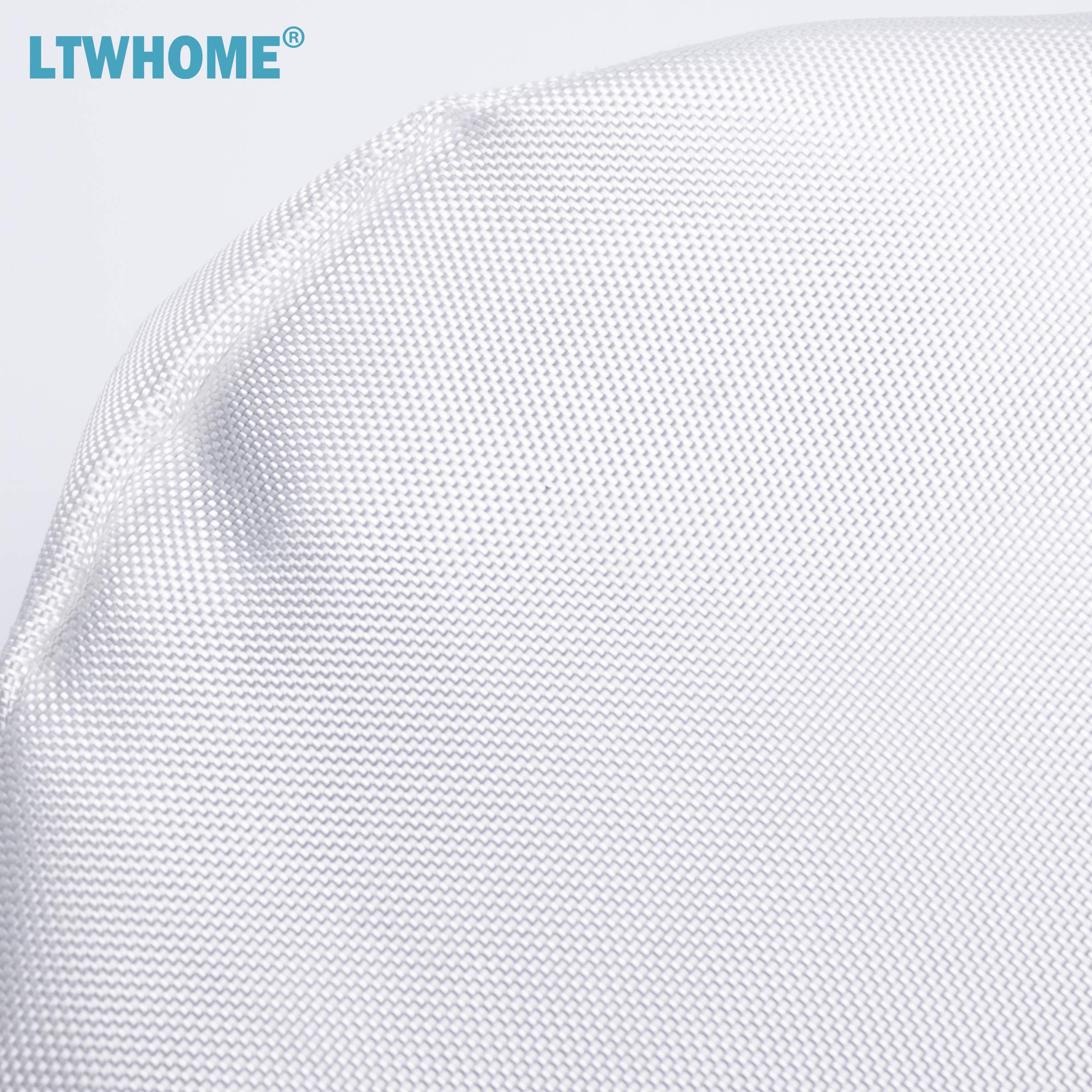 LTWHOME 4-Pack Replacement Ash Vacuum Filter Compatible with PowerSmith PAVC101 (PAAC301) - Perfect for Fireplace, Wood Stove, and Pellet Stove Cleanup