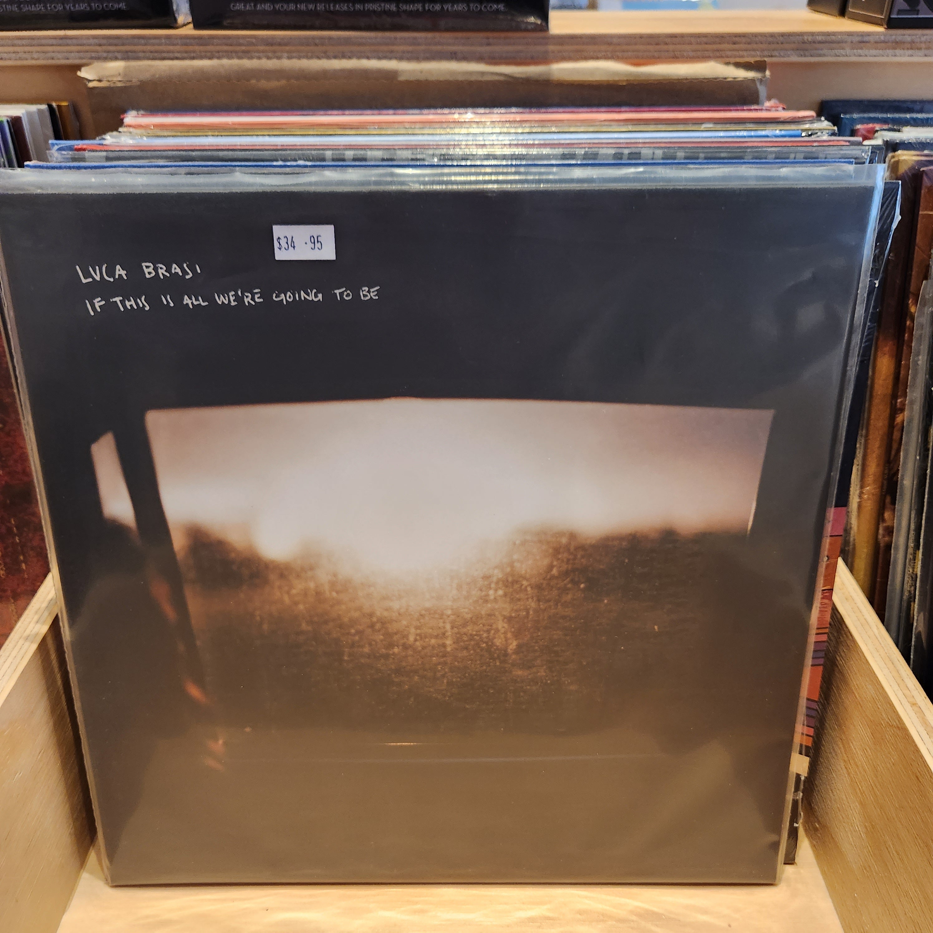 LUCA BRASI 'If This Is All We're Going To Be' Vinyl LP Record - Alternative Emo Punk Rock Music Album - Perfect for Collectors & Music Lovers, Great for Home Listening & Gifts