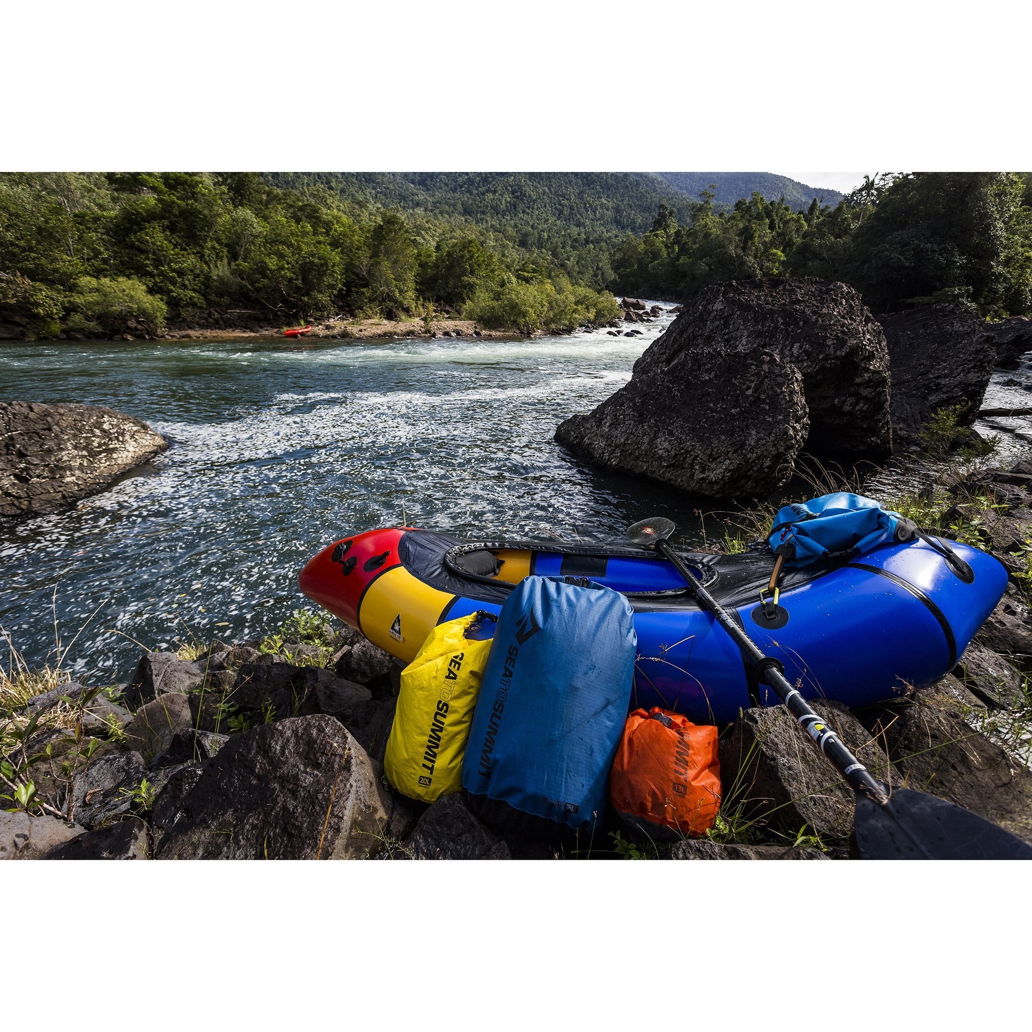 Sea To Summit Ultra Sil Dry Sack 35L - Waterproof Lightweight Dry Bag for Camping, Hiking, Kayaking & Outdoor Adventures