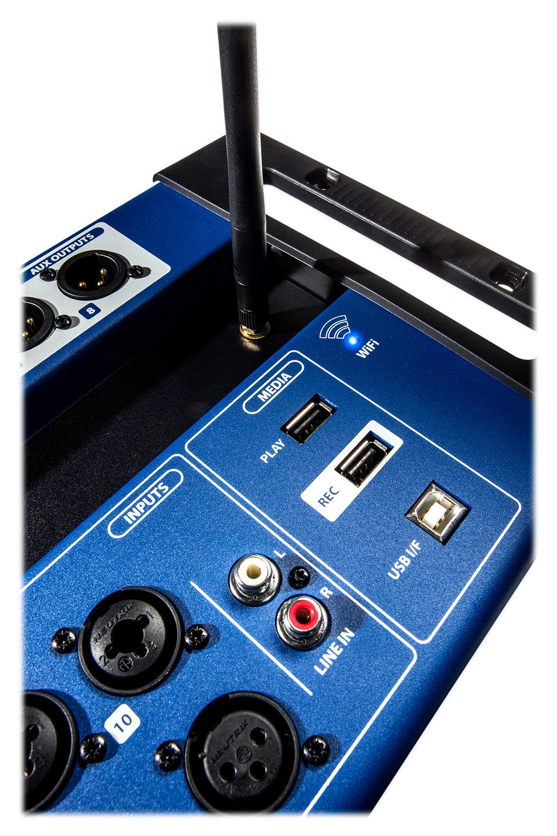 Soundcraft Ui24R 24-Channel Digital Audio Mixer with WiFi & App Control - Professional Live Sound Mixing for Bands, Churches & Studio Recording
