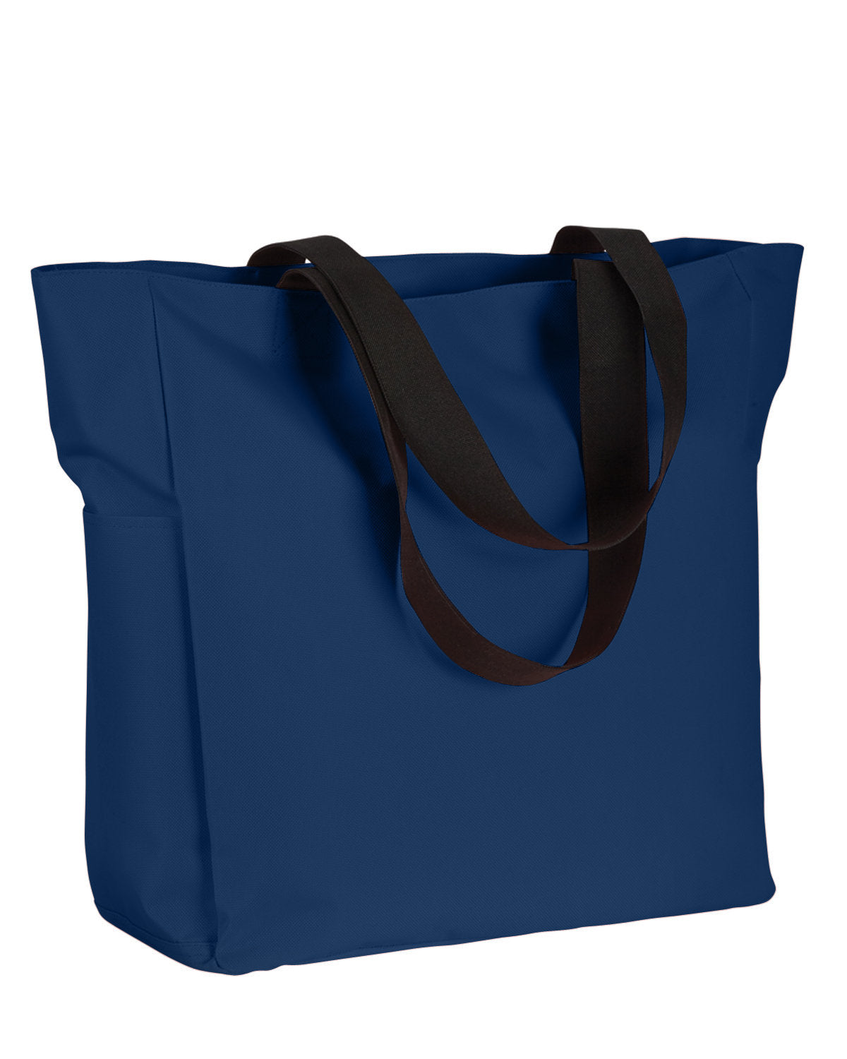 BAGedge BE080 Stylish Polyester Zip Tote Bag for Women - Waterproof Travel Tote with Secure Zipper Closure - Perfect for Work, Gym, Shopping & Weekend Getaways
