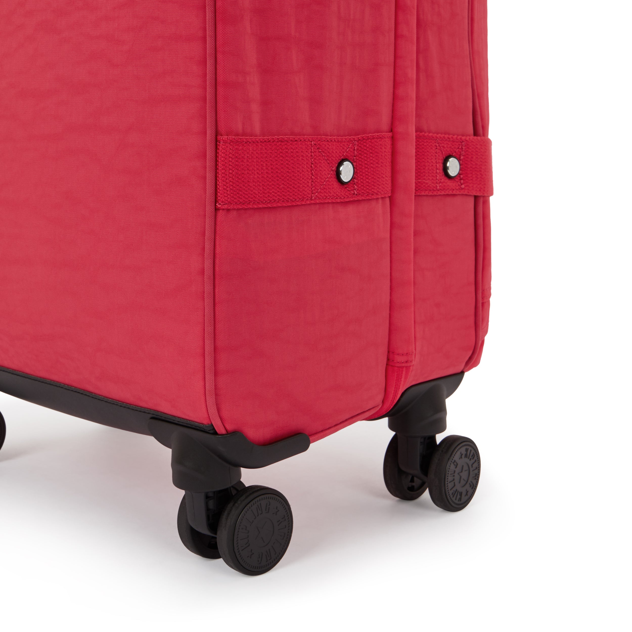 Kipling Spontaneous Medium Rolling Luggage - Lightweight Carry-On Suitcase with Spinner Wheels, Resort Pink (Perfect for Travel, Business Trips & Weekend Getaways)