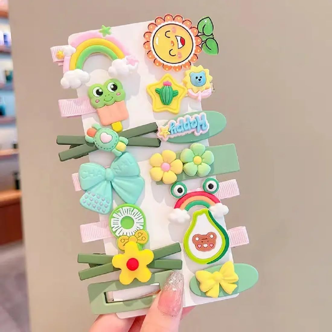 Colorful Snap Hair Clips for Girls & Kids - Mix Color Barrettes for Baby & Toddler Hair | Cute Hair Accessories for School, Parties & Daily Wear