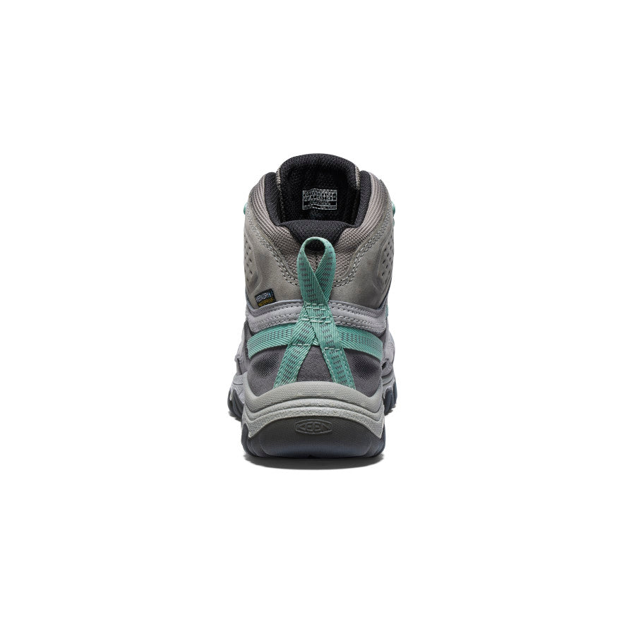 Women's KEEN Targhee IV Waterproof Hiking Boots - Alloy/Granite Green | Lightweight & Durable for Outdoor Adventures, Trail Hiking & Camping