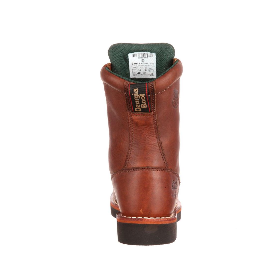 Farm and Ranch Lacer Work Boots - Durable Leather Safety Shoes for Men & Women - Perfect for Agriculture, Construction & Outdoor Work