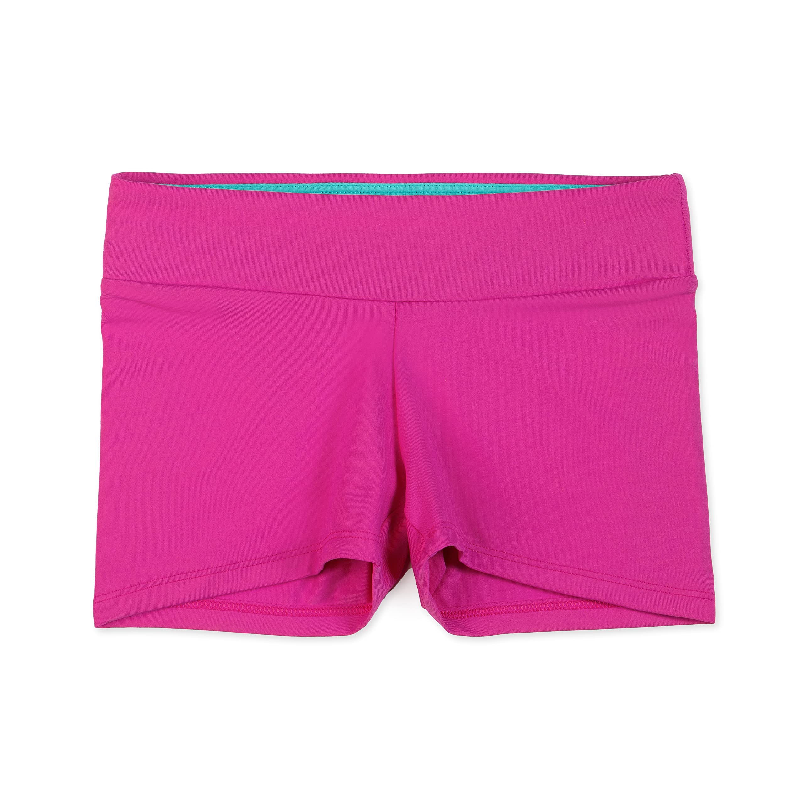 Layla Girls Dance Shorts for Gymnastics & Ballet - Stretchy Comfort Dancewear for Kids - Perfect for Dance Class, Performance & Practice