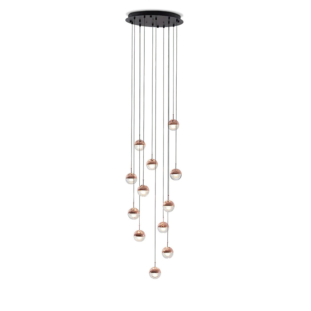 Dora Modern LED Pendant Light Fixture - Adjustable Hanging Chandelier for Kitchen Island, Dining Room, Bedroom & Living Room Lighting