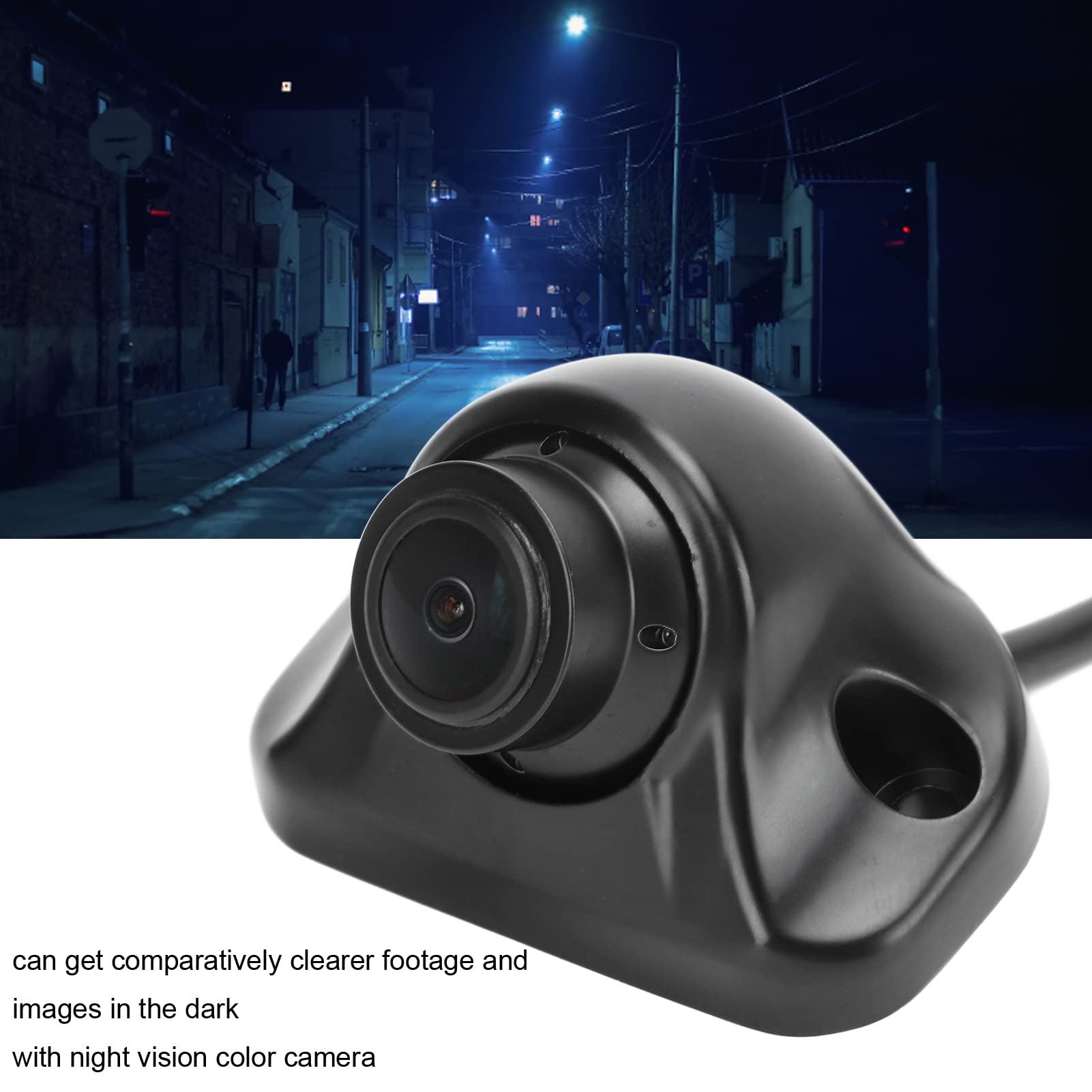 Waterproof 170° Wide Angle Backup Camera for Cars - Night Vision Rear View Parking Assist with Universal Fit | Perfect for Safe Parking, Reversing & Night Driving