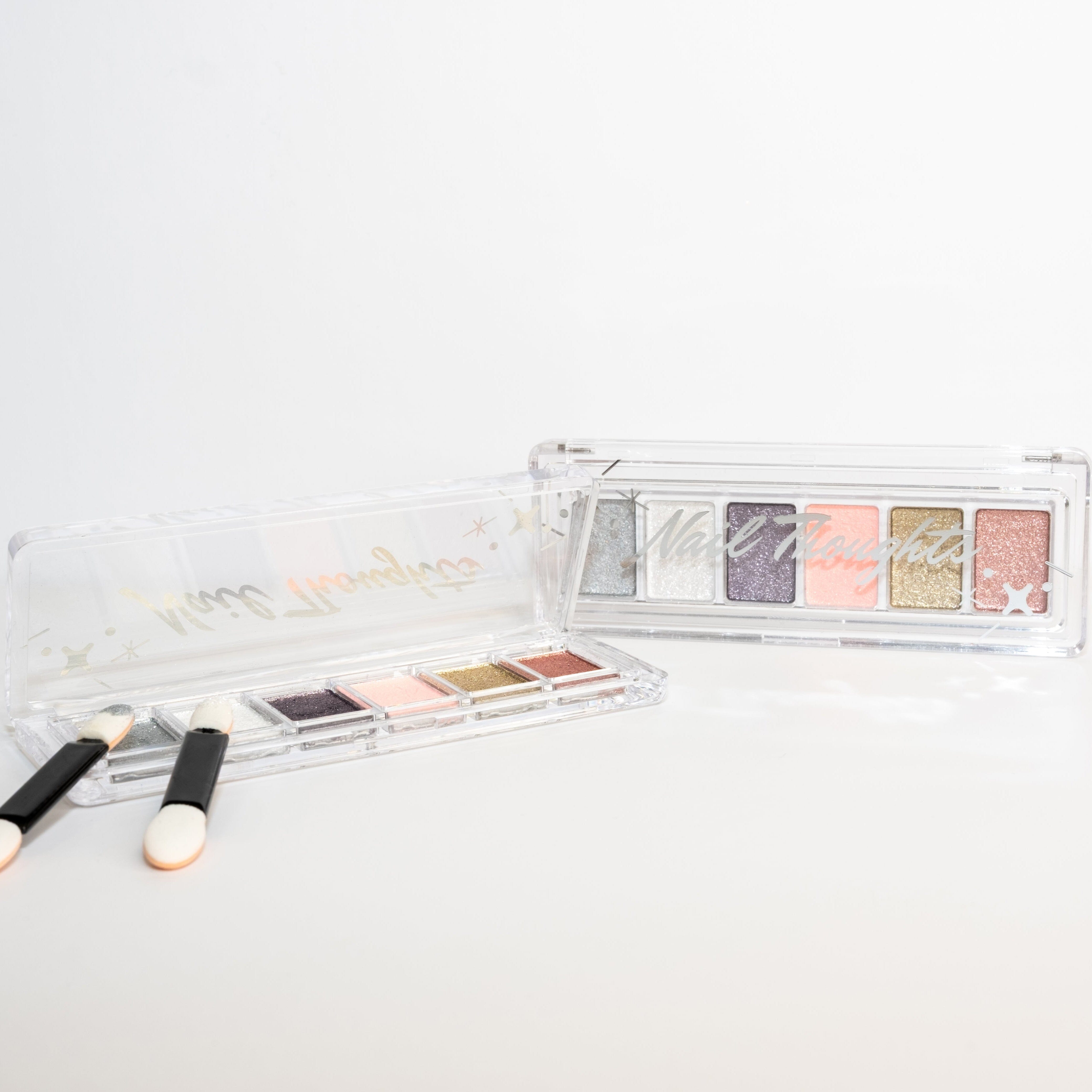 Nail Thoughts Chrome Classics Palette - 12 Colors Metallic Nail Polish Set for Salon & Home Manicure | Long Lasting High Shine Nail Art Kit for Parties, Weddings & Special Occasions