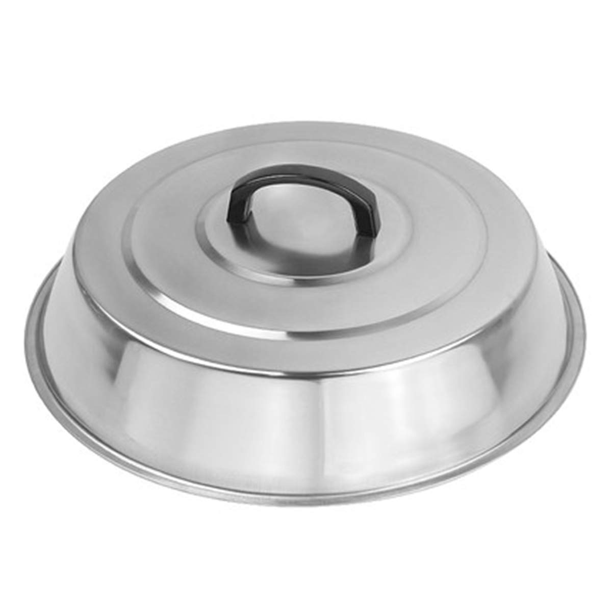 ZBXFCSH 12 Inch Round Stainless Steel Cheese Melting Dome - Steaming & Basting Griddle Cover for Flat Top Grill | Perfect for Indoor & Outdoor Cooking, Melting Cheese, Steaming Burgers & Keeping Food Warm