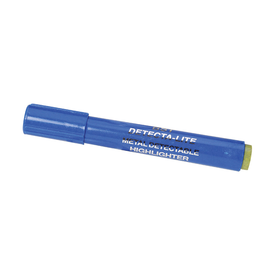 Metal Detectable Permanent Marker with Black Ink - Industrial Safety & Food Processing Use (1 Pack)