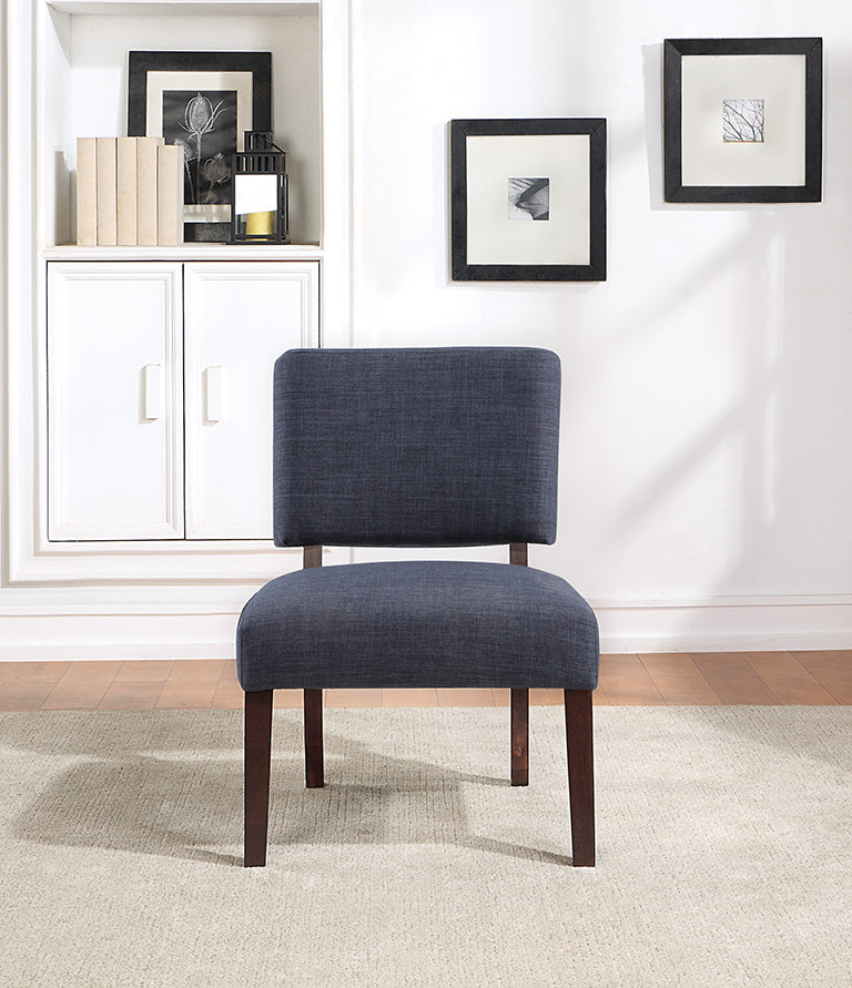 Office Star Ave Six Jasmine Accent Chair in Maze Pattern - Stylish Modern Lounge Chair for Living Room, Bedroom, or Office Decor