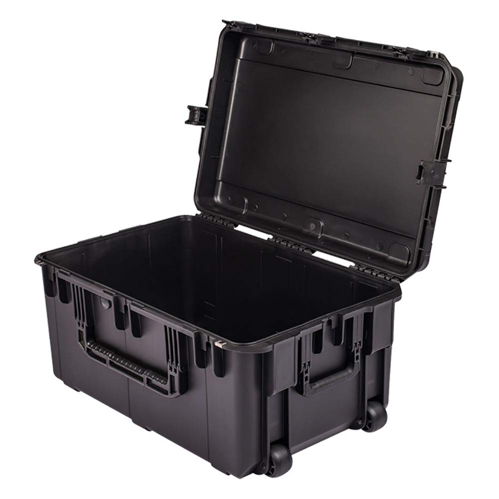 SKB Cases 3i 2918 14BE iSeries Waterproof Military Utility Case with Wheels - Submersible, UV Protected, 24 lbs, Black - Ideal for Hunting, Outdoor Adventures & Equipment Storage