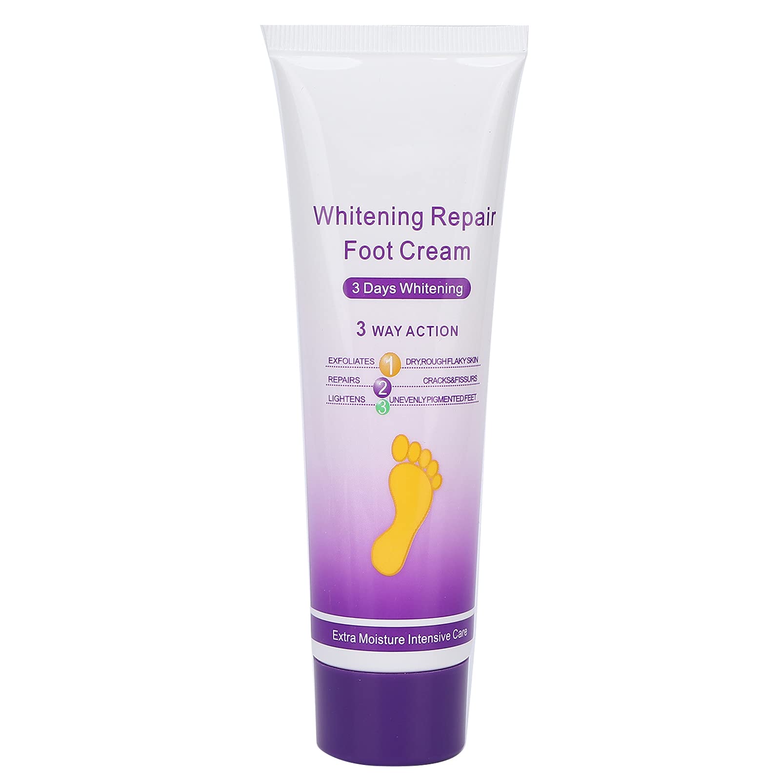 100G Cracked Heel Repair Cream - Intense Moisturizing & Brightening Foot Care for Dry, Rough Feet - Best for Cracked Heels, Calluses & Dry Skin - Perfect for Daily Foot Care, Pedicures & At-Home Spa Treatments
