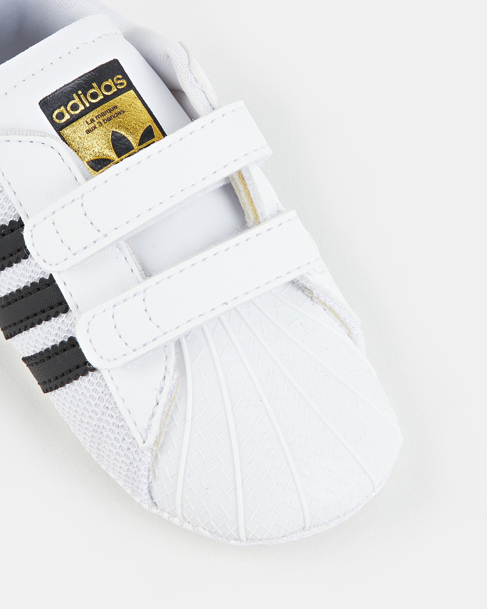 Adidas Superstar Crib Shoes for Babies - White/Black - Comfortable Infant Sneakers for Walking & Playtime - Perfect for First Steps, Daycare & Special Occasions