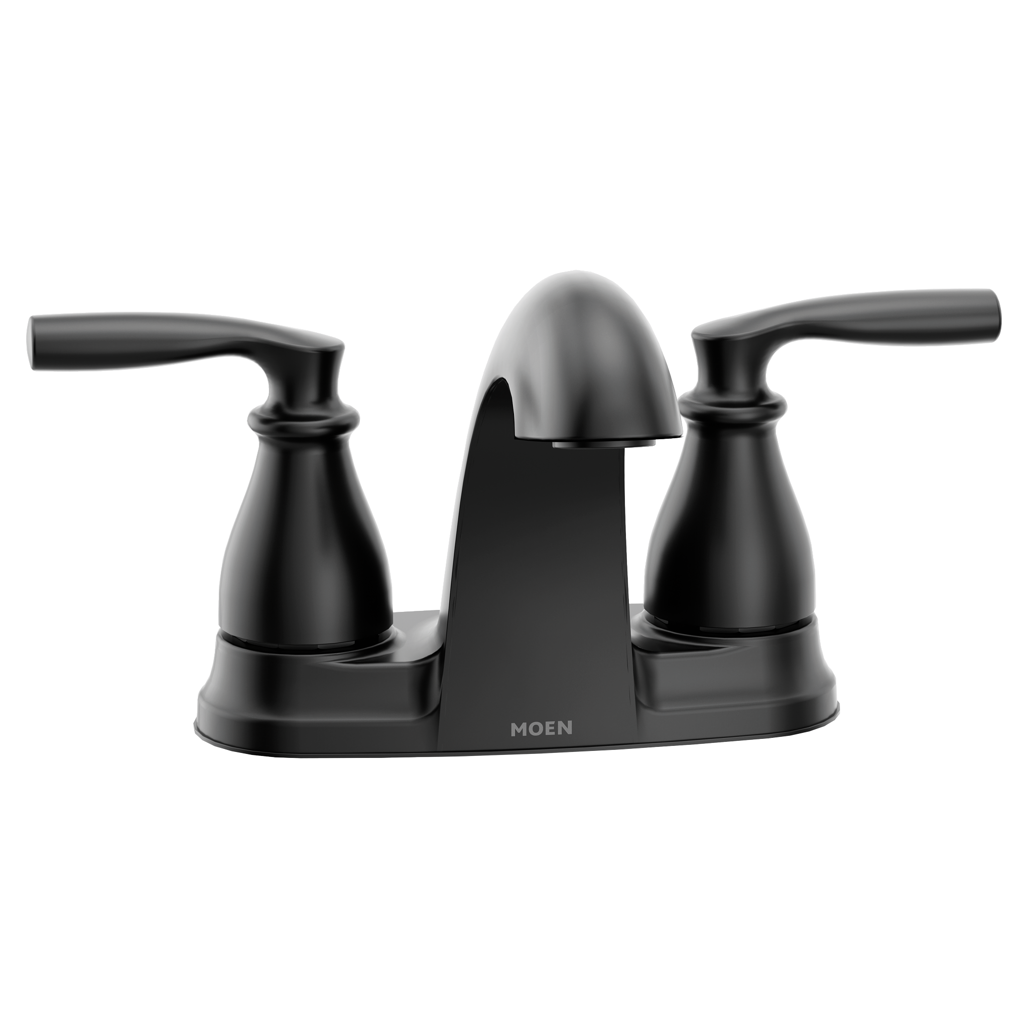 Hilliard Two Handle Low Arc Bathroom Faucet - Brushed Nickel Bathroom Sink Faucet for Vanity, Powder Room & Guest Bath - Easy Installation & Durable Design