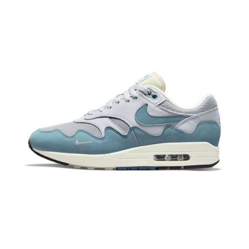 Nike Air Max 1 Patta Waves Aqua Noise Sneakers - Men's Running Shoes for Comfort & Style - Perfect for Jogging, Gym Workouts & Casual Wear