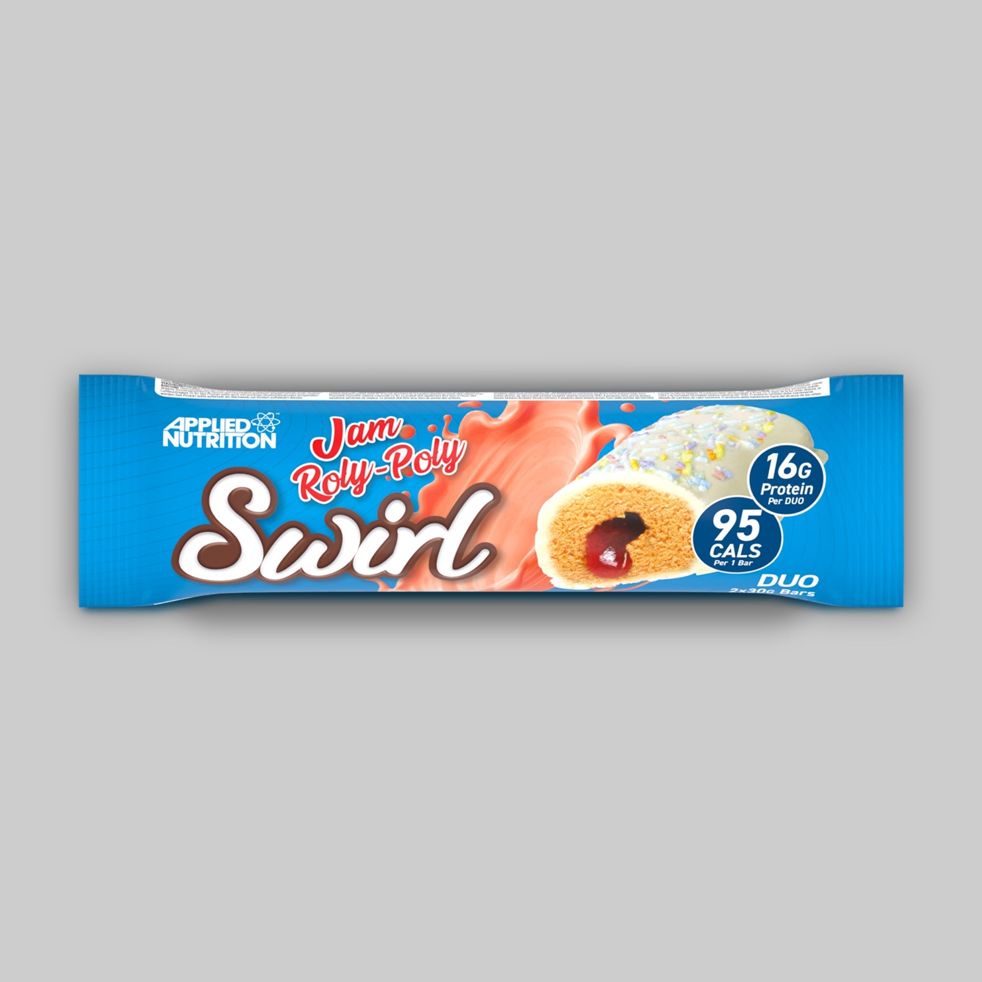 Applied Nutrition Swirl Bar - 12 Pack (60g Each) | High Protein Snack for Weight Loss & Muscle Recovery | Perfect for Gym, Workouts & On-the-Go Nutrition