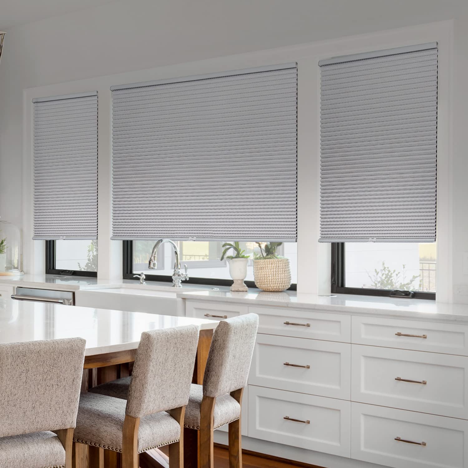 CHICOLOGY Cordless Cellular Shades for Windows - 54.75