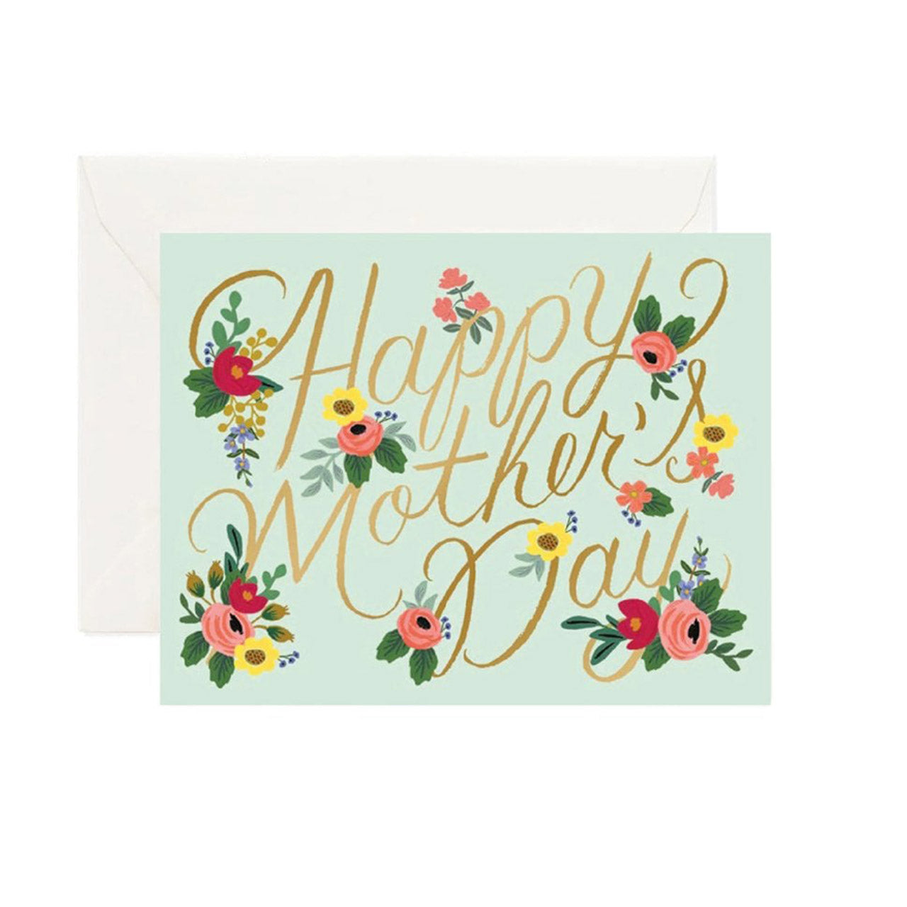 Beautiful Rose Mother's Day Greeting Card - Heartfelt Floral Design for Mom - Perfect for Birthday, Anniversary & Thank You Gifts