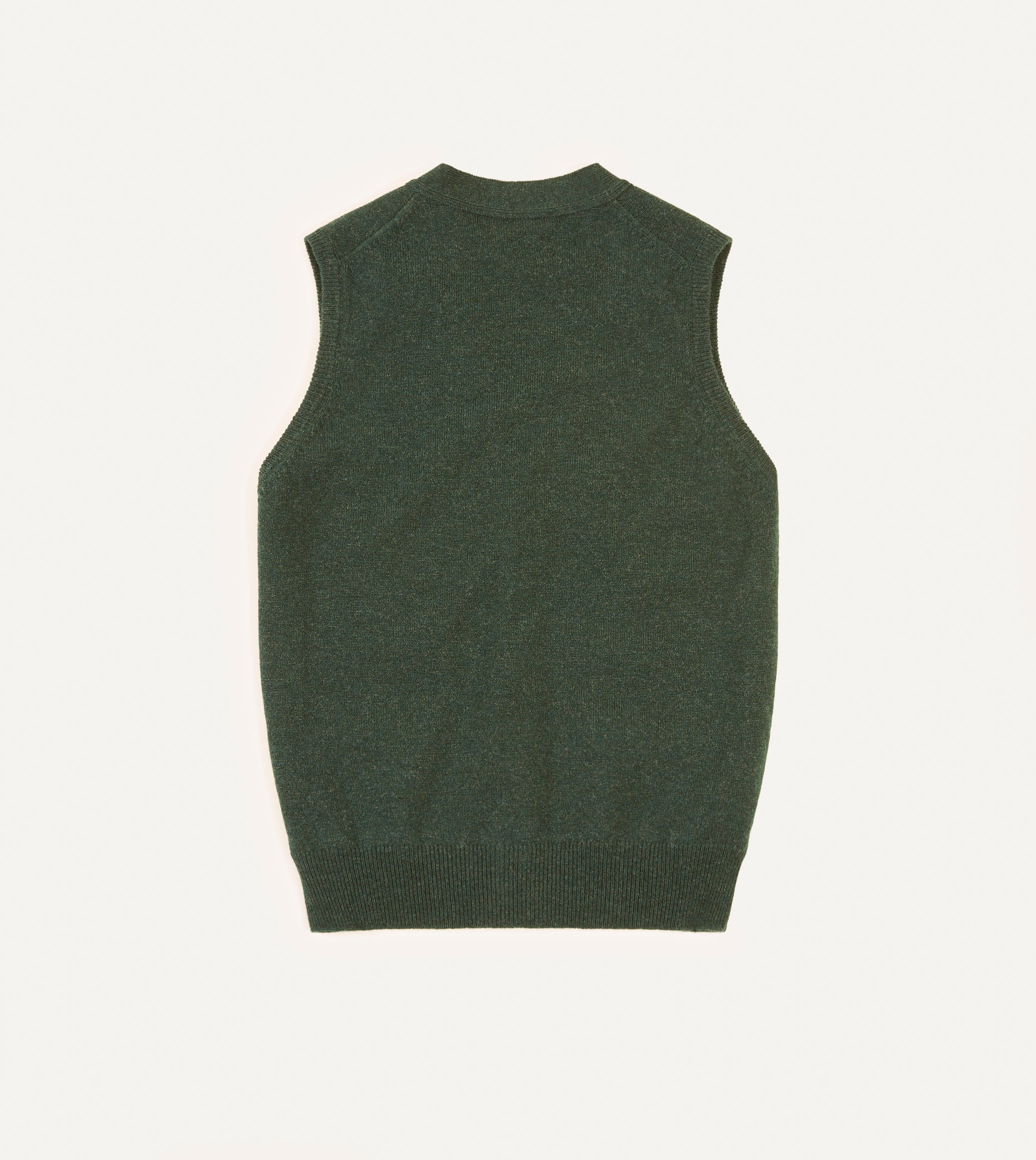 Soft Green Lambswool Sleeveless Cardigan for Women - Cozy Lightweight Open Front Sweater for Fall & Winter - Perfect for Layering, Office Wear, and Casual Outfits