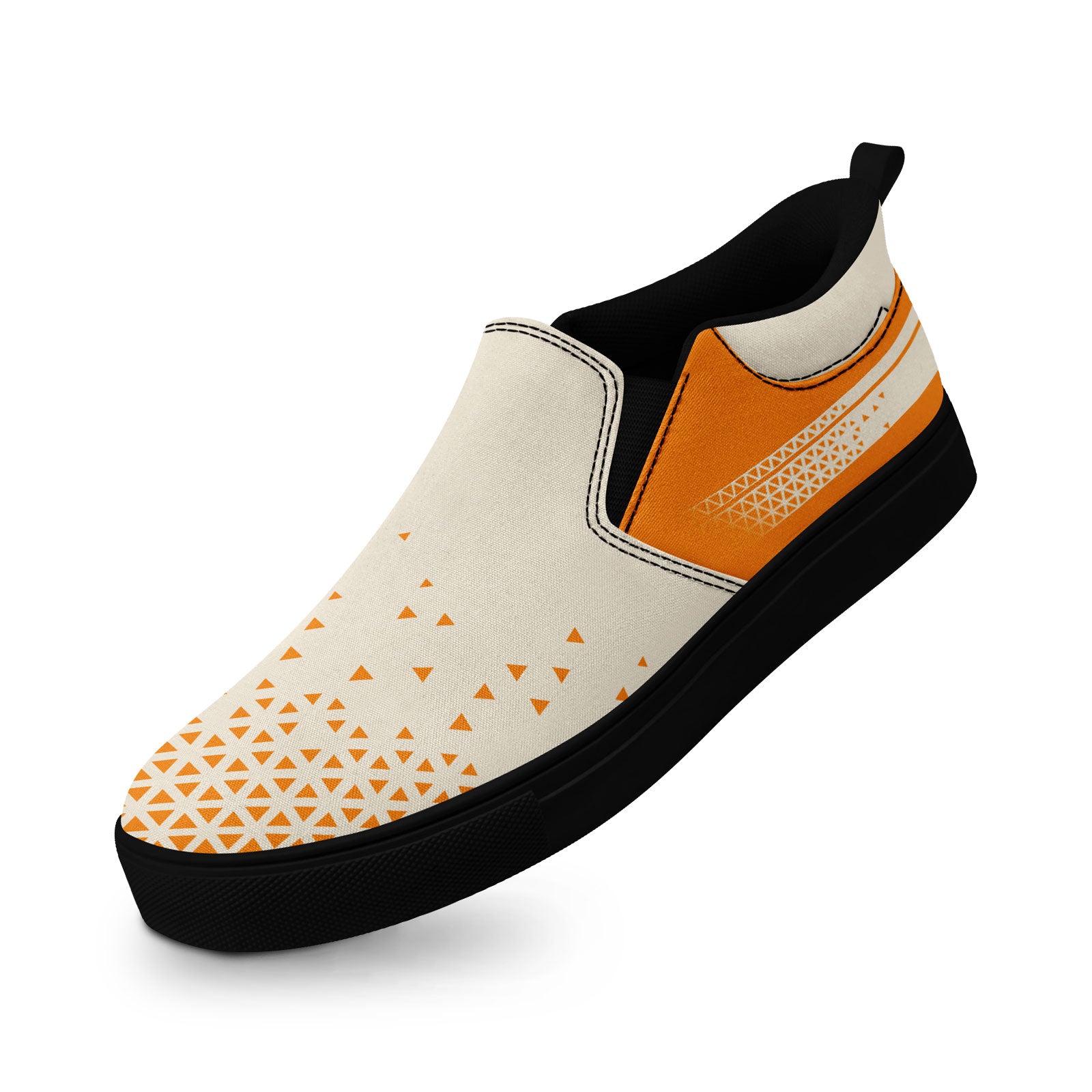 Custom Personalized Slip-On Canvas Sneakers - Handmade Casual Shoes for Men & Women (FN071 E023042) - Perfect for Streetwear, Casual Outings & Gift Giving