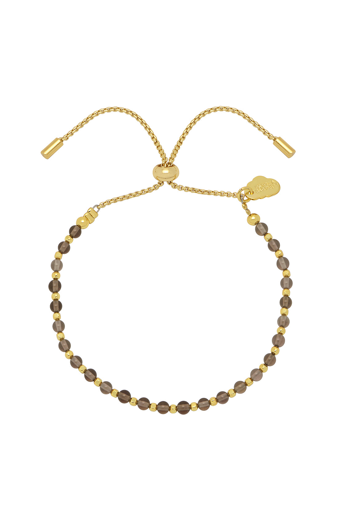 Smoky Quartz Gemstone Amelia Bracelet for Women - Natural Healing Crystal Jewelry for Meditation, Yoga & Spiritual Energy - Elegant Boho Style Gift for Her