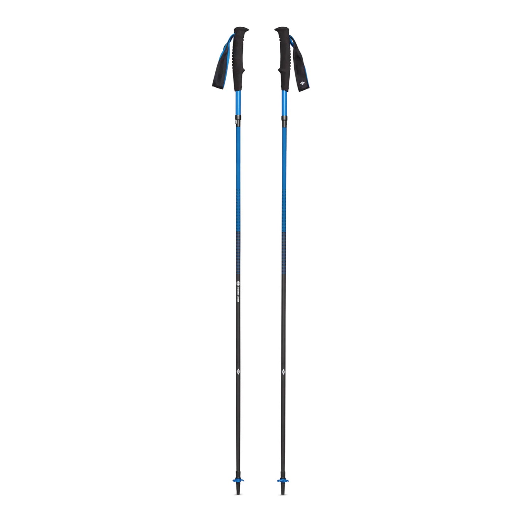 Black Diamond Distance Carbon Z Trekking Poles - Lightweight Carbon Fiber Running & Hiking Poles for Trail Runners & Outdoor Enthusiasts - Perfect for Mountain Climbing, Backpacking & Trail Running Adventures