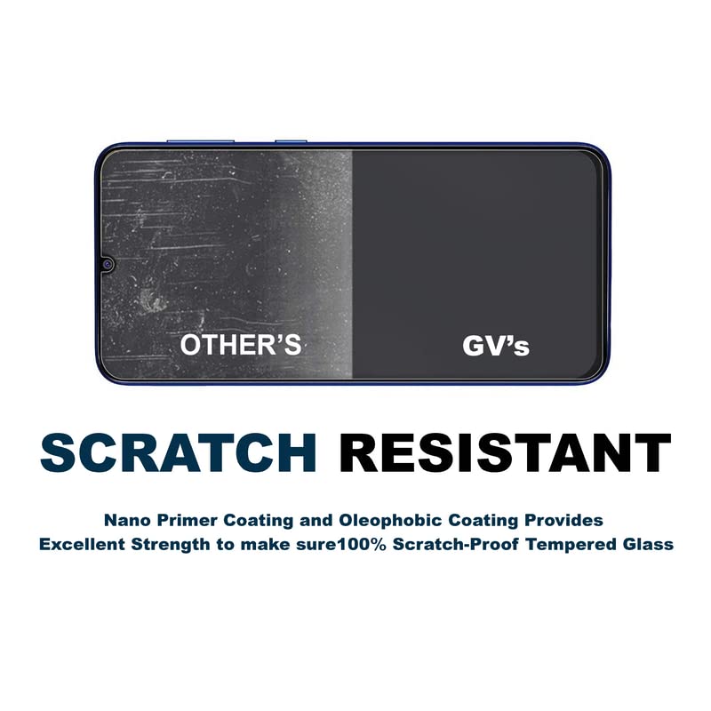 Premium 9H Tempered Glass Screen Protector for Samsung Galaxy F41 (6.4 Inch) - Full Screen Coverage, Anti-Scratch, Bubble-Free Installation Kit Included - Perfect for Daily Protection & Gaming