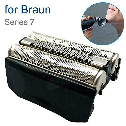Braun 70B Replacement Foil & Cutter Cartridge with Oil & Brush - For Series 7 Shavers - Smooth Shaving Experience
