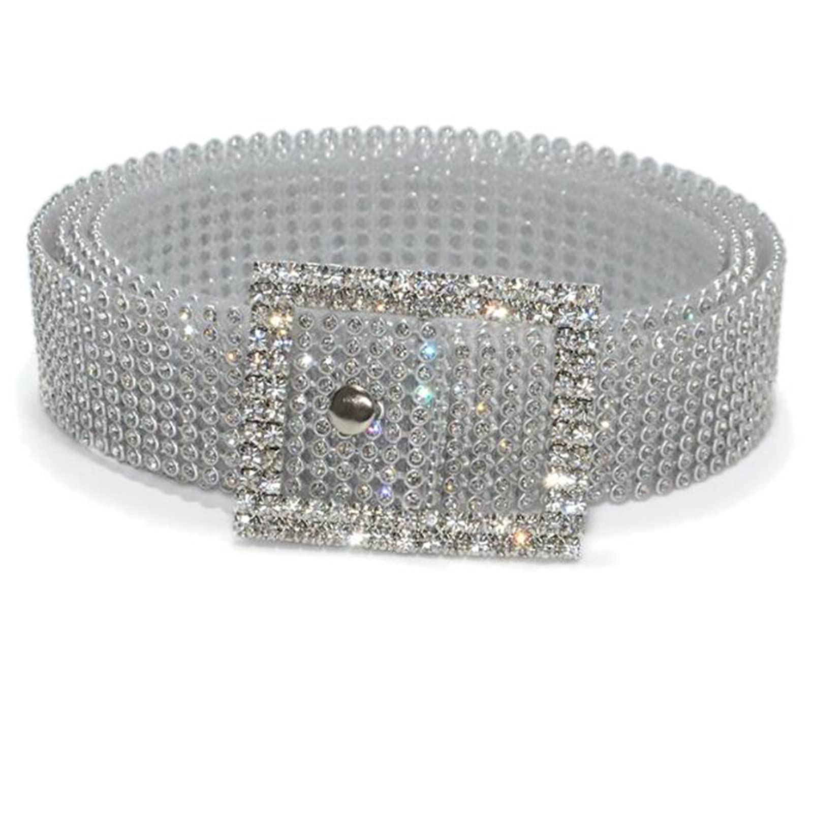 Sparkling Crystal Rhinestone Chain Waist Belt for Women - Elegant Bling Party Club Accessory for Jeans, Dresses & Outfits | Perfect for Night Out, Wedding & Special Occasions