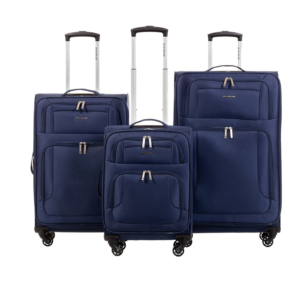 Jetstream 3-Piece Spinner Expandable Luggage Set with TSA Lock - Lightweight Hardshell Suitcase for Travel, Business Trips & Family Vacations (20