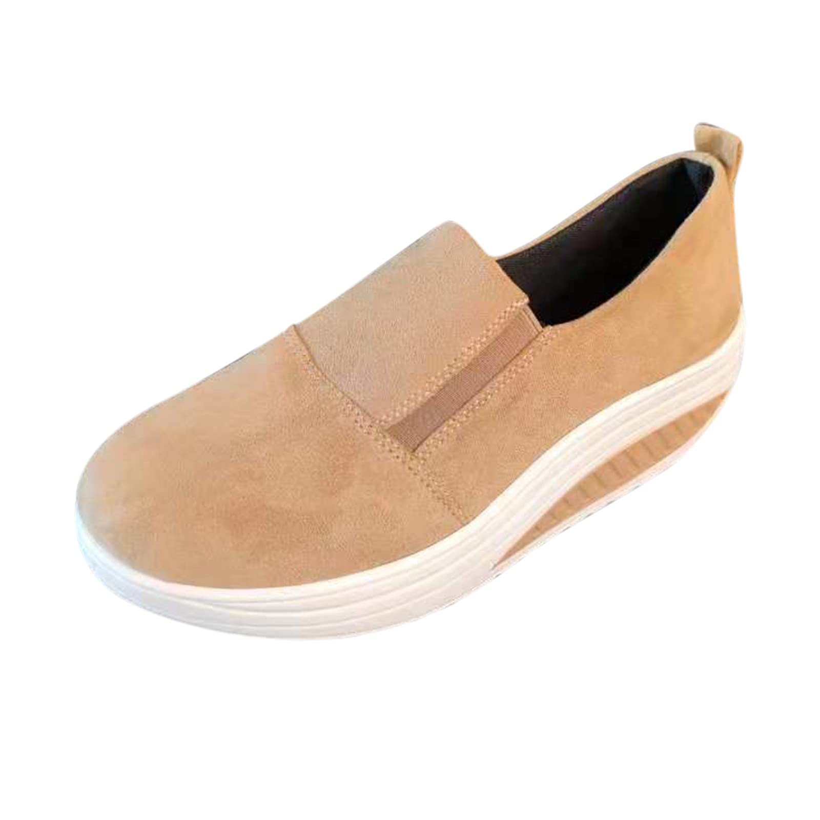 Rvidbe Women's Wide Walking Shoes - Breathable Non-Slip Athletic Sneakers & Loafers for Running, Jogging, and Casual Wear | Perfect for Workouts, Travel, and Everyday Comfort