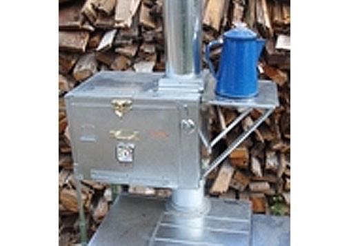 Riley Wood Stove Chimney Oven - Outdoor Camping & Backyard Cooking Stove for Heating and Baking | Perfect for Cabins, RV Trips, and Emergency Preparedness
