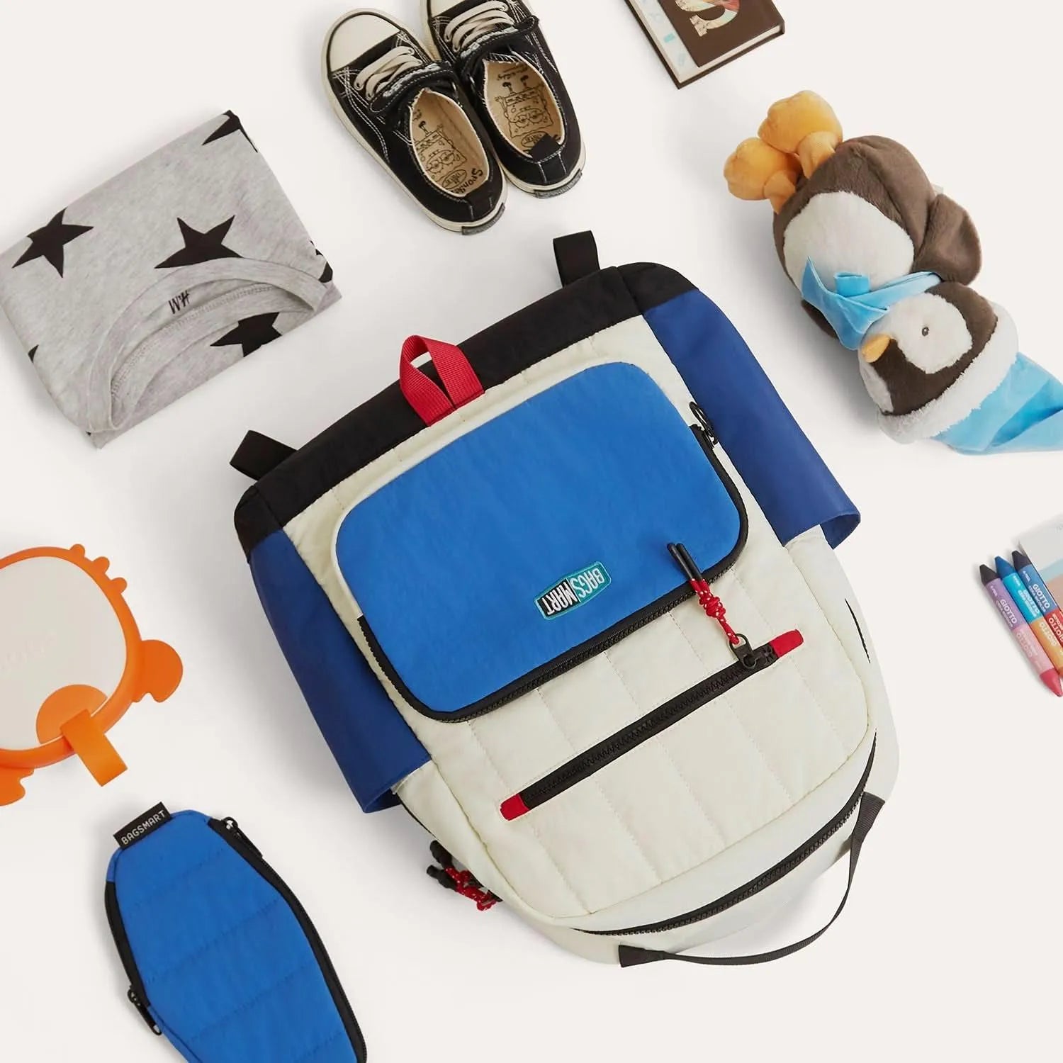 Paz 14L Kids Backpack for School, Travel & Outdoor Activities - Lightweight Waterproof Children's Daypack for Boys & Girls