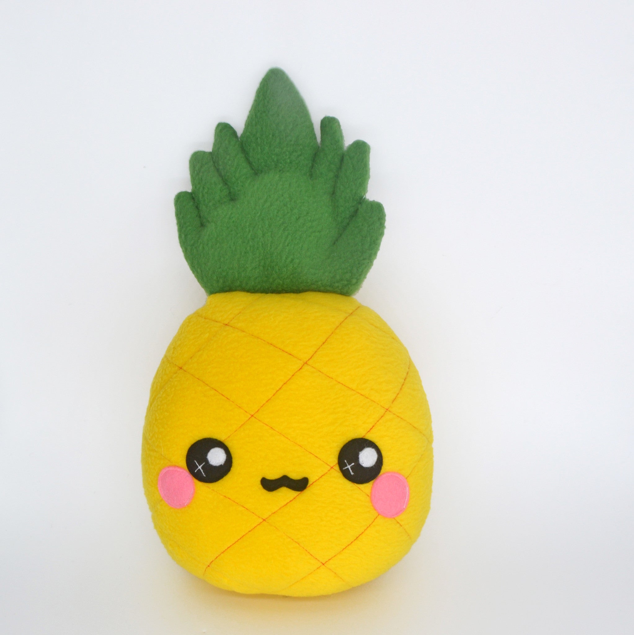 Handmade Soft Pineapple Plush Toy - Cute Fruit Stuffed Animal for Kids, Nursery Decor & Gift Idea | Perfect for Playtime, Room Decoration & Kawaii Gifts