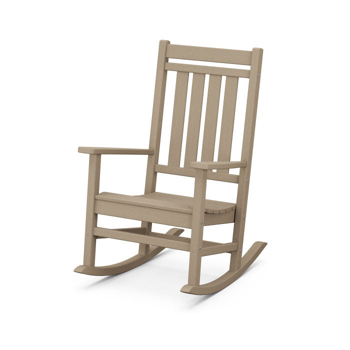 POLYWOOD Outdoor Adirondack Rocker Chair - Durable & Weather-Resistant Patio Furniture for Garden, Deck, Poolside, and Backyard Relaxation