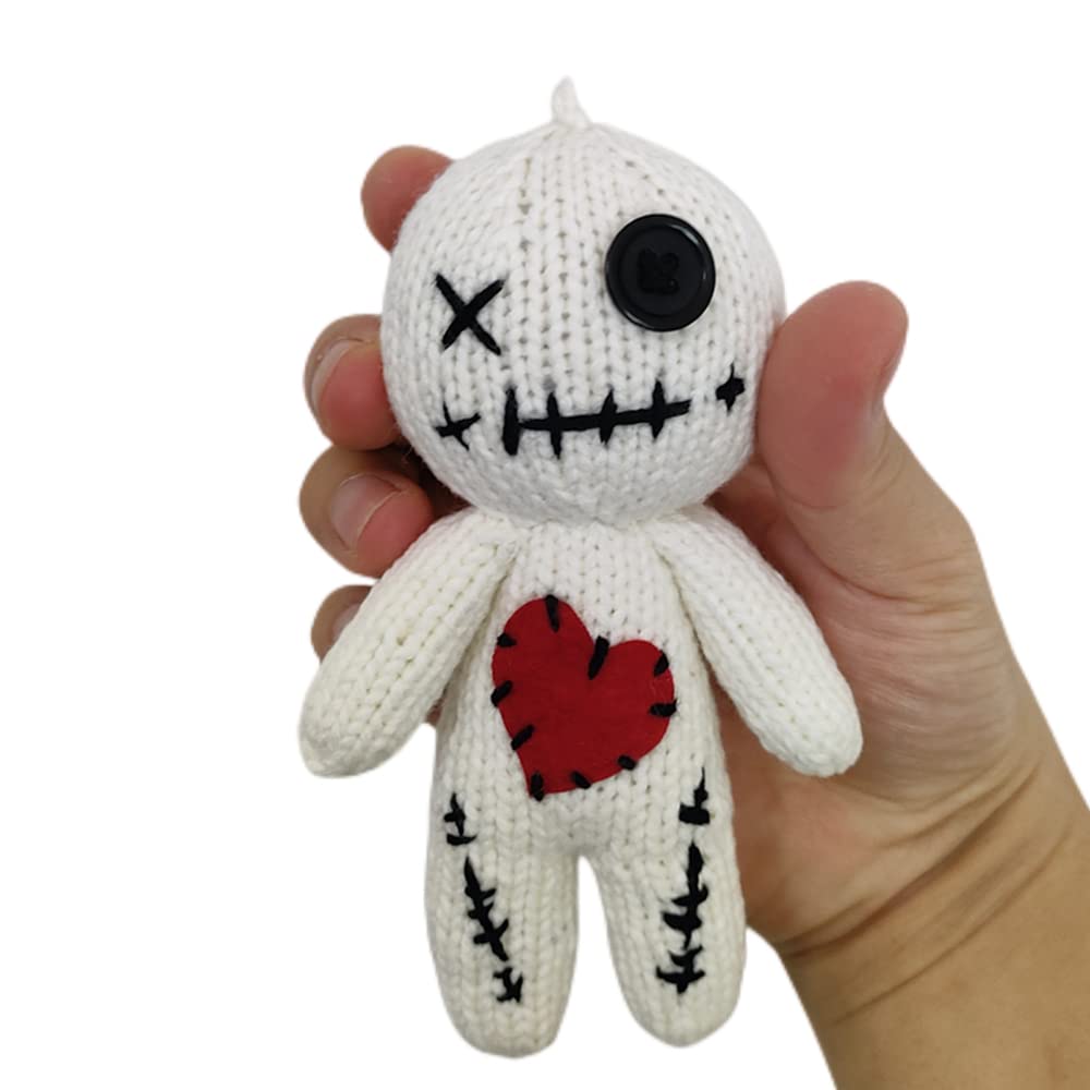 Revenge Voodoo Doll Keychain - DIY Knitting Pattern for Home & Outdoor Decor