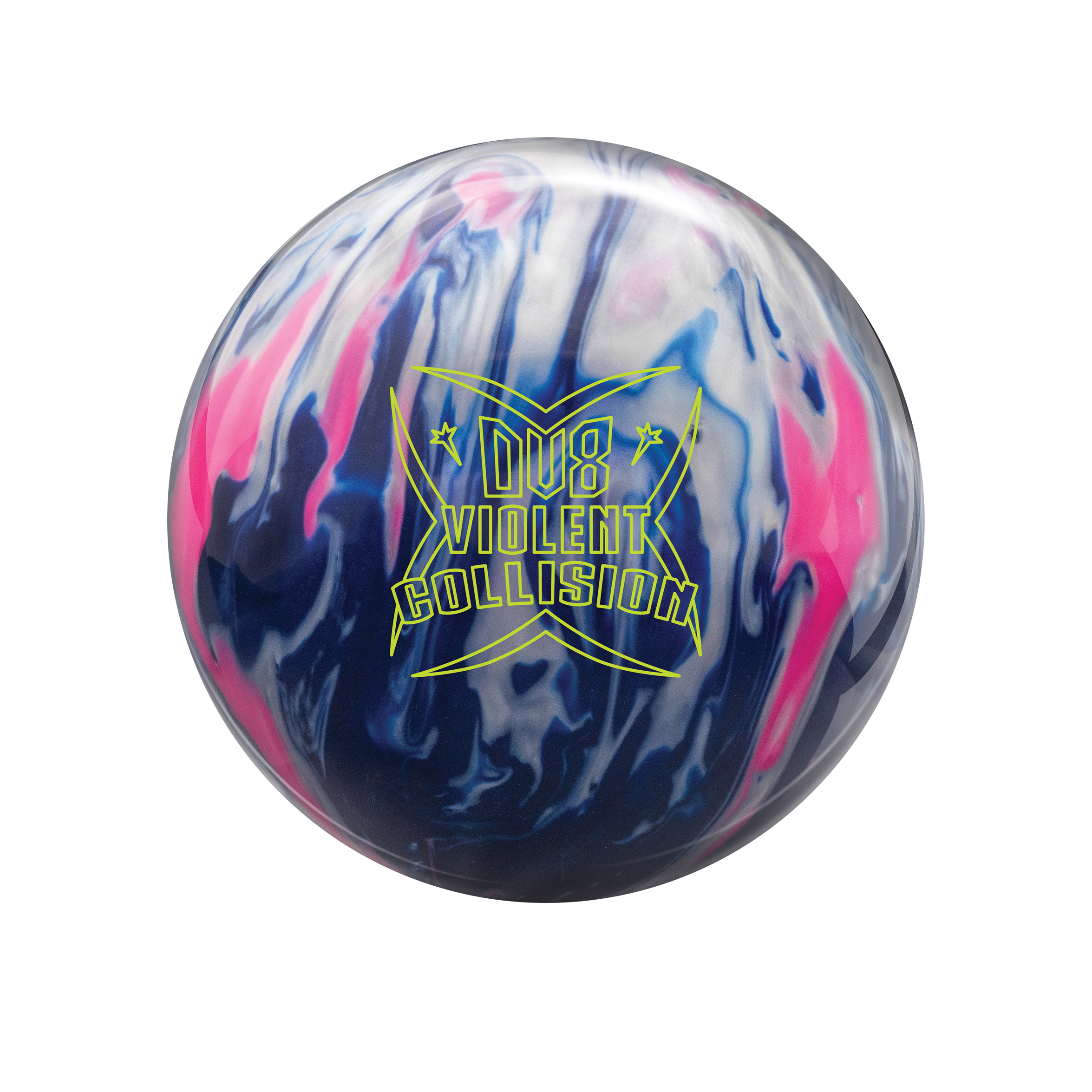 DV8 Violent Collision Bowling Ball - High Performance Reactive Resin for Hook & Strike | Perfect for League Play & Tournament Bowling