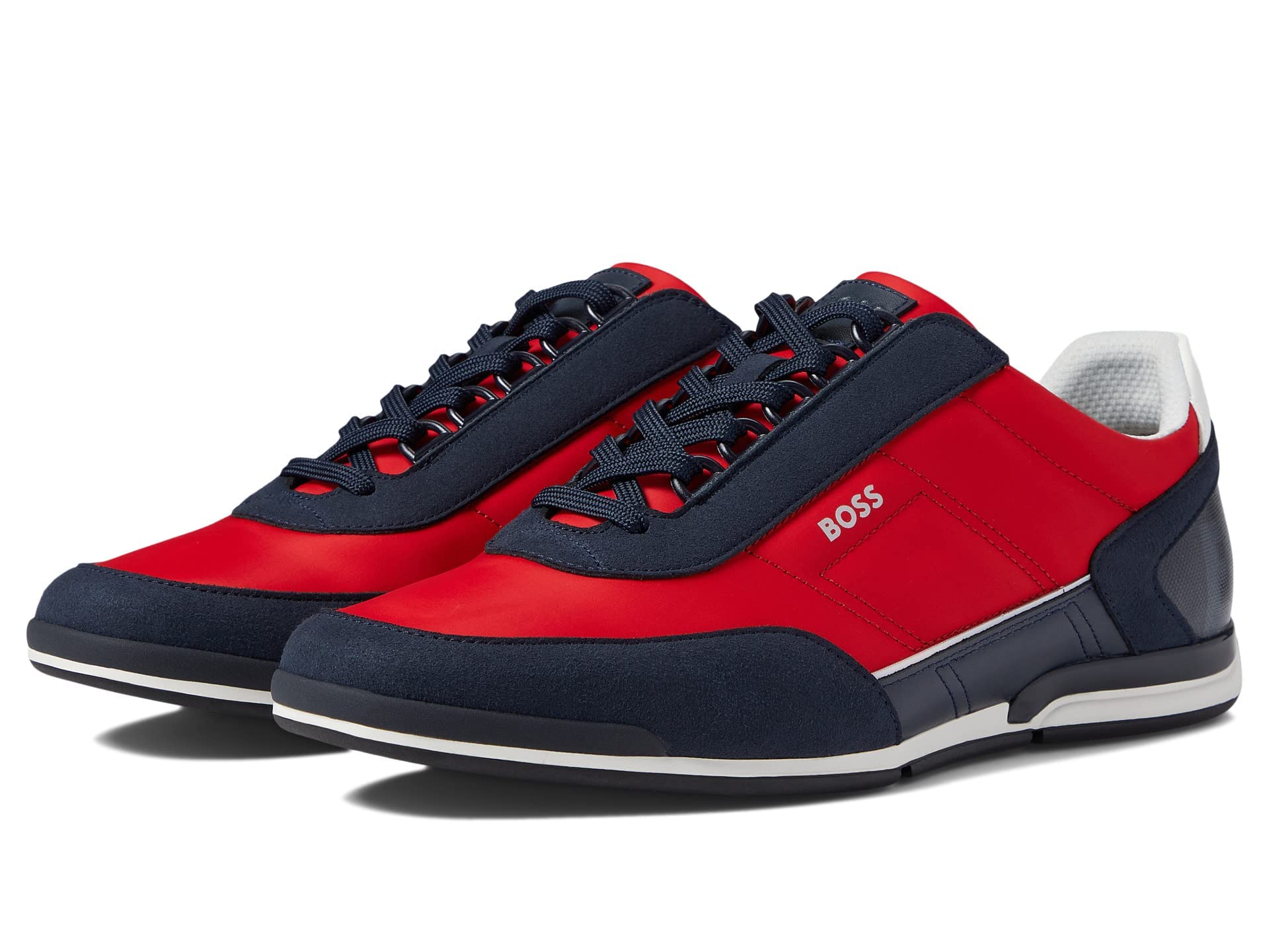 Hugo Boss BOSS Saturn Low Profile Sneakers for Men - Lightweight Casual Walking Shoes - Perfect for Work, Travel & Everyday Wear
