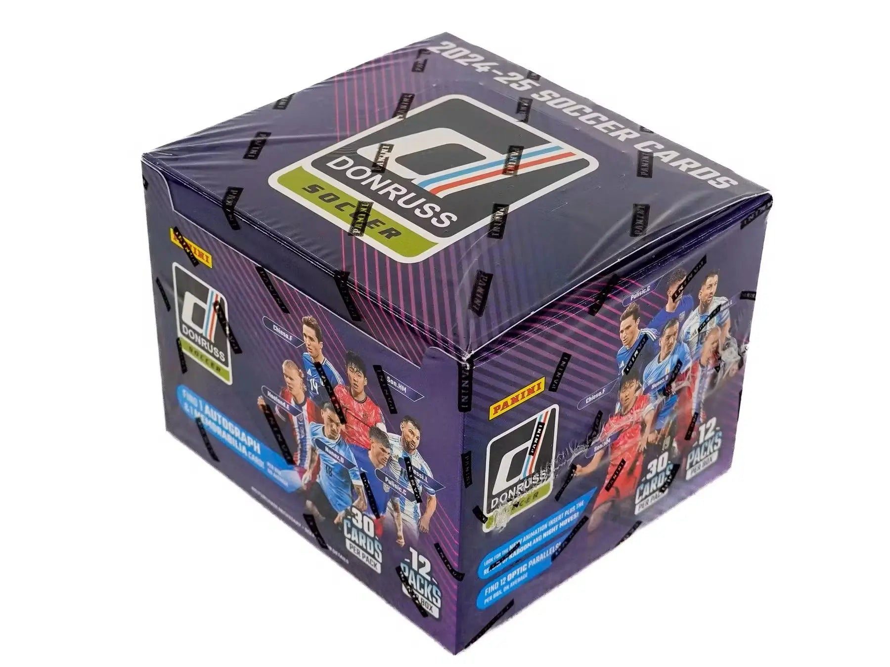 2024 Panini Donruss Soccer Hobby Box - 25 Cards Pack | Collectible Soccer Trading Cards for Fans & Players - Perfect for Gifts, Tournaments & Card Collections