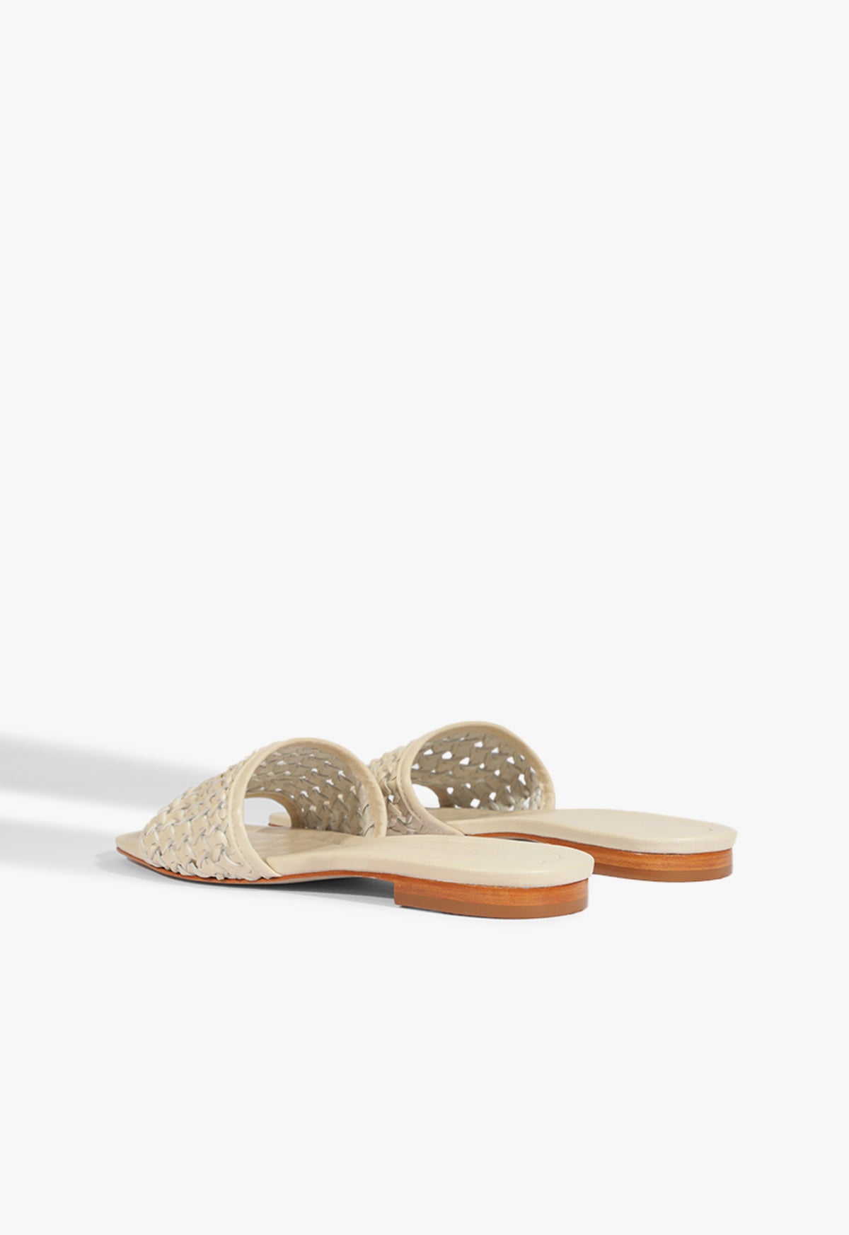 Juliet White Leather Flat Sandals for Women - Comfortable Summer Casual Shoes for Beach, Walking & Vacation