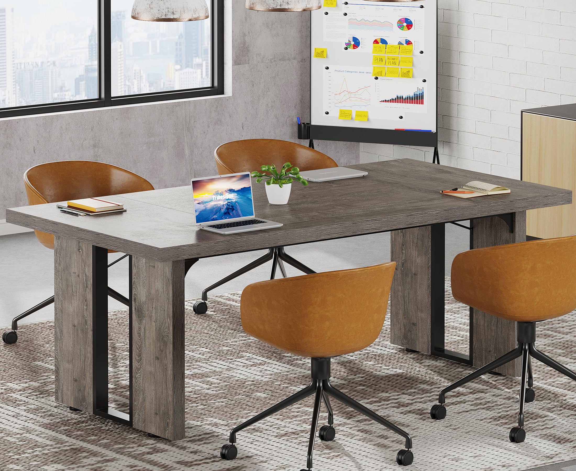 Tribesigns 6FT Conference Table - 70.9