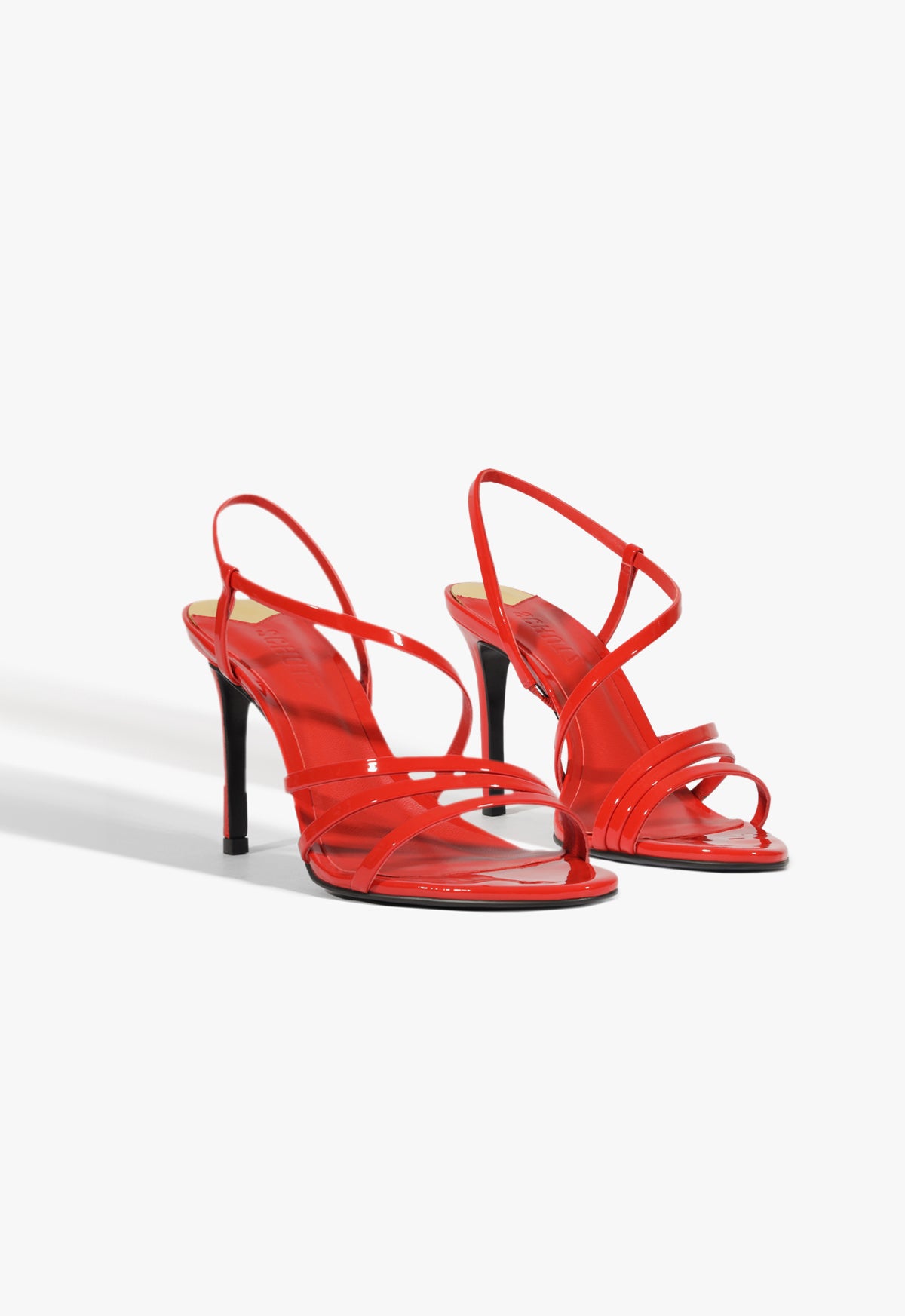 Annie Patent Leather Sandal with 2.5 Inch Heel - Women's High Heel Dress Sandals for Party, Wedding & Evening Events - Style S0206603070001