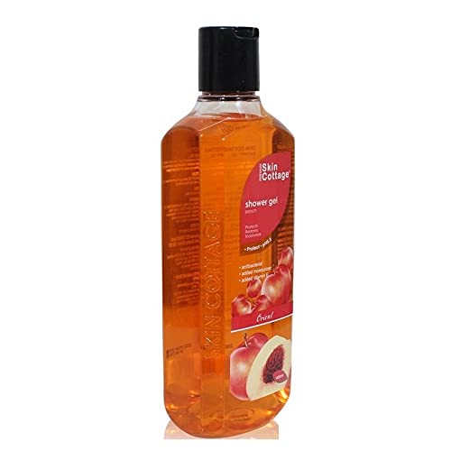 Skin Cottage Peach Shower Gel 400ml - Hydrating & Refreshing Body Wash for Dry & Sensitive Skin - Perfect for Daily Shower & Spa Relaxation