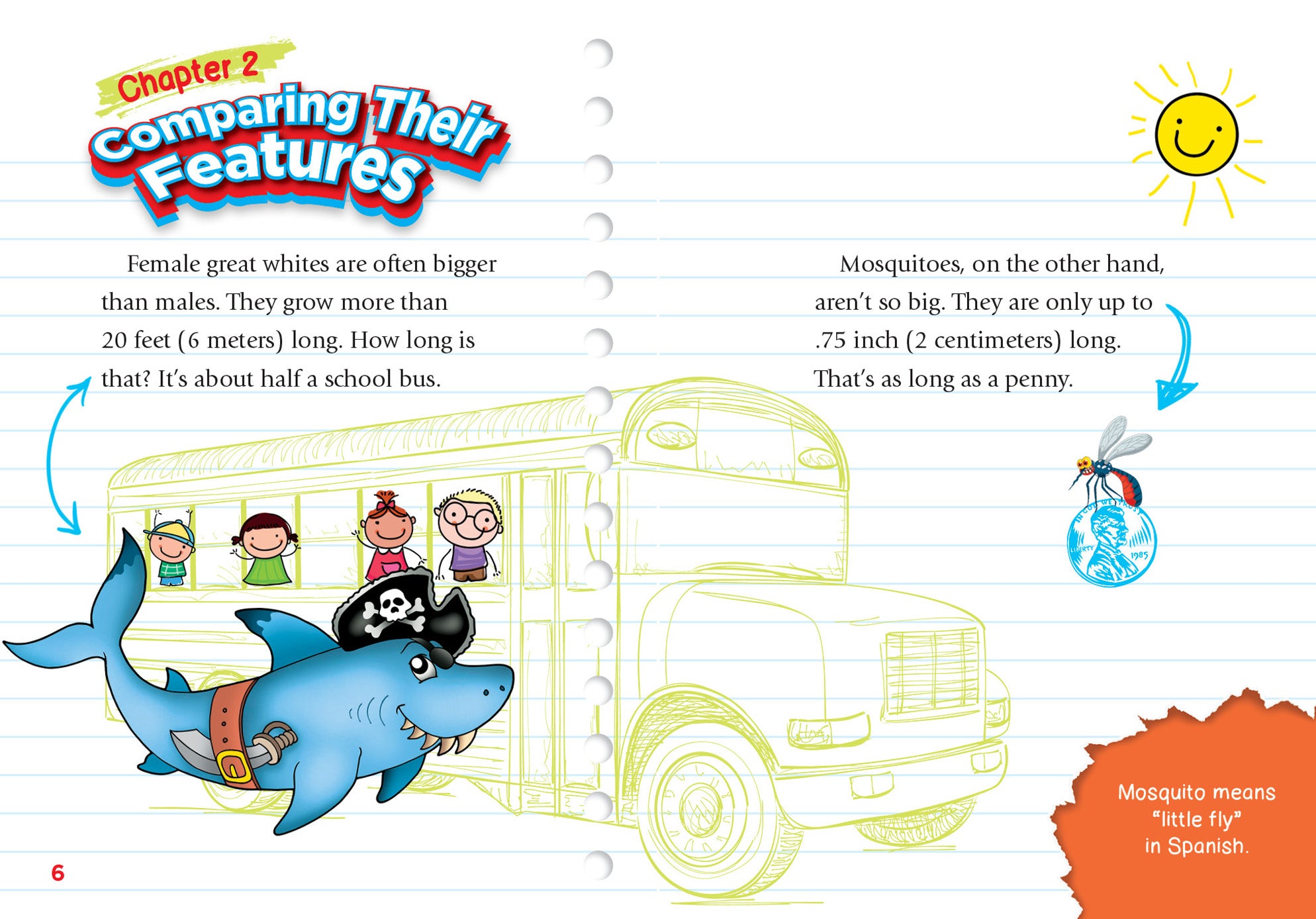 Great White Shark vs. Mosquito: Epic Animal Battle - Perfect for Science Classrooms & Kids' Learning Activities