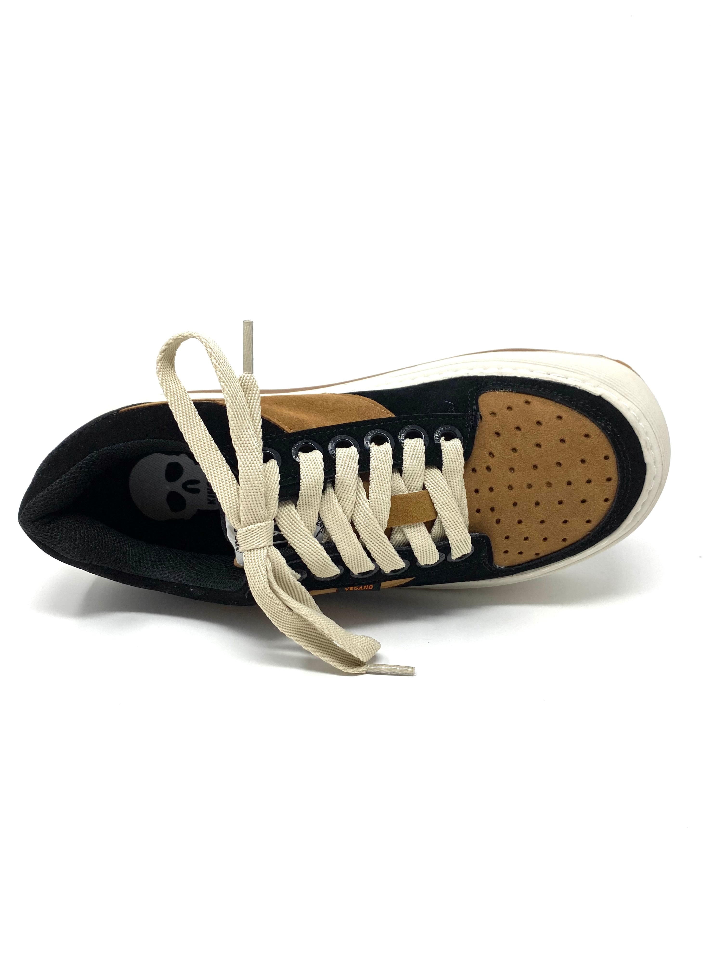 King55 Black Harajuku Sneakers - Stylish & Comfortable Casual Shoes for Women | Perfect for Streetwear, Daily Wear & Fashion Outfits