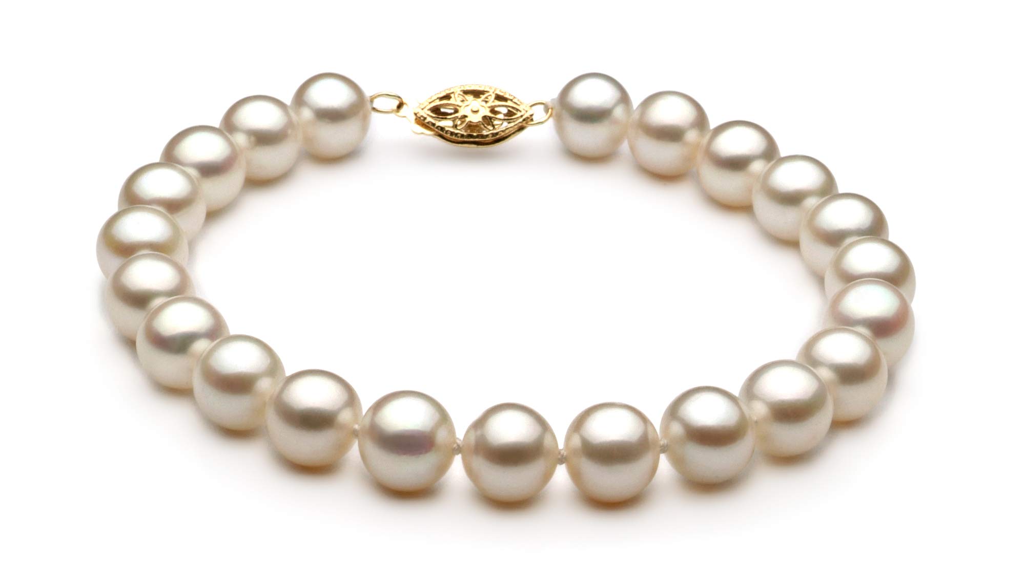 7.5-8.5mm AAA Quality White Freshwater Cultured Pearl Necklace for Women - Elegant Jewelry Gift for Bridal, Wedding, Anniversary & Special Occasions